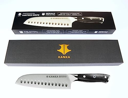 7'' GERMAN STEEL SANTOKU KNIFE