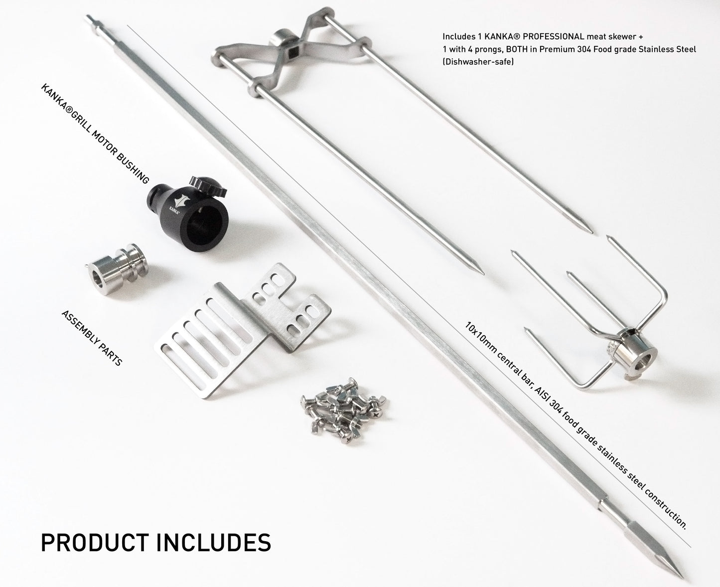 22" RING AND ROTISSERIE KIT