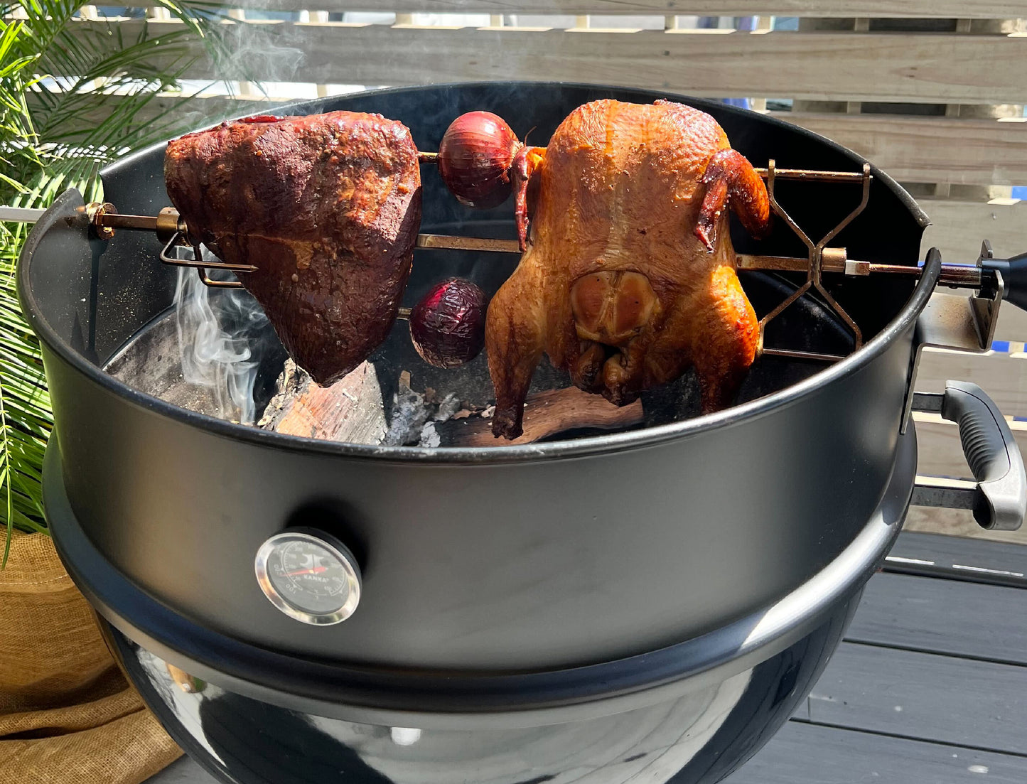 22" RING AND ROTISSERIE KIT