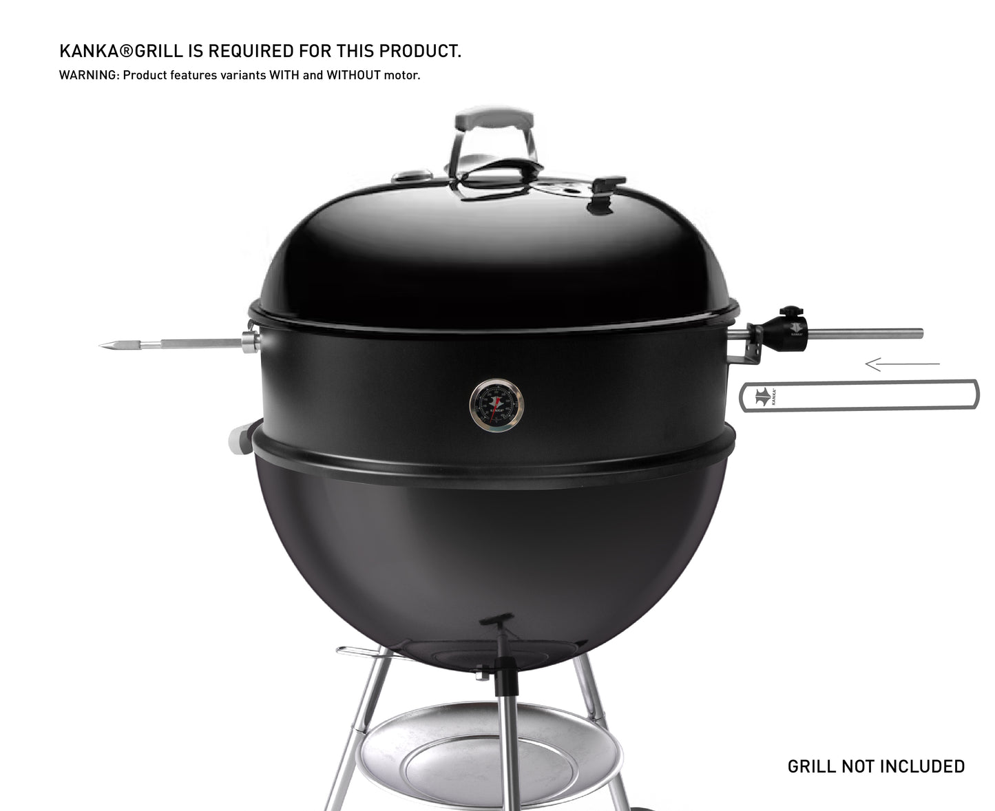 22" RING AND ROTISSERIE KIT