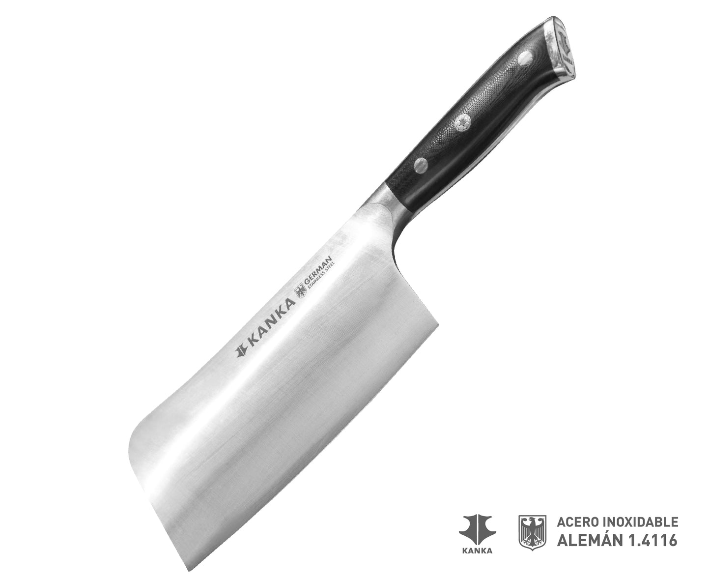 GERMAN STEEL KNIFE SET + FREE KNIFE HOLDER