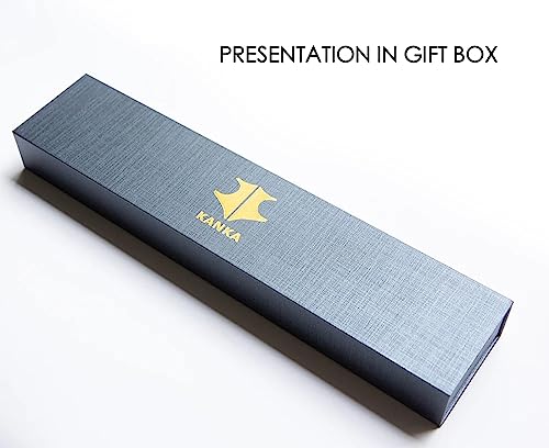 SHARPENING ROD - PAKKA WOOD HANDLE