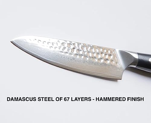 Free 5" DAMASCUS PROFESSIONAL UTILITY KNIFE