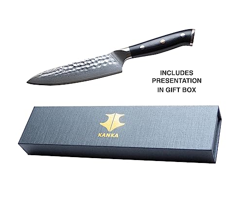 Free 5" DAMASCUS PROFESSIONAL UTILITY KNIFE