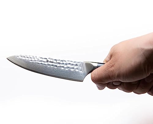 Free 5" DAMASCUS PROFESSIONAL UTILITY KNIFE