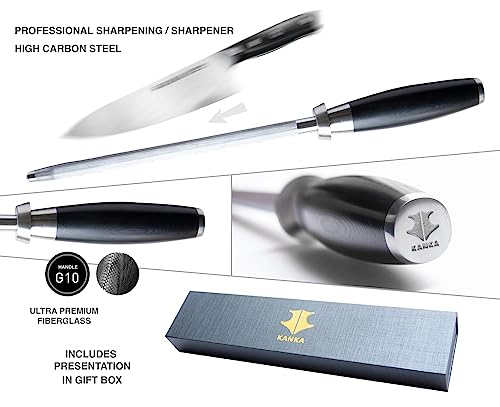 SHARPENING ROD - G10 HANDLE