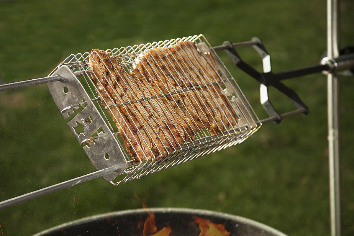 STAINLESS STEEL GRILL BASKET