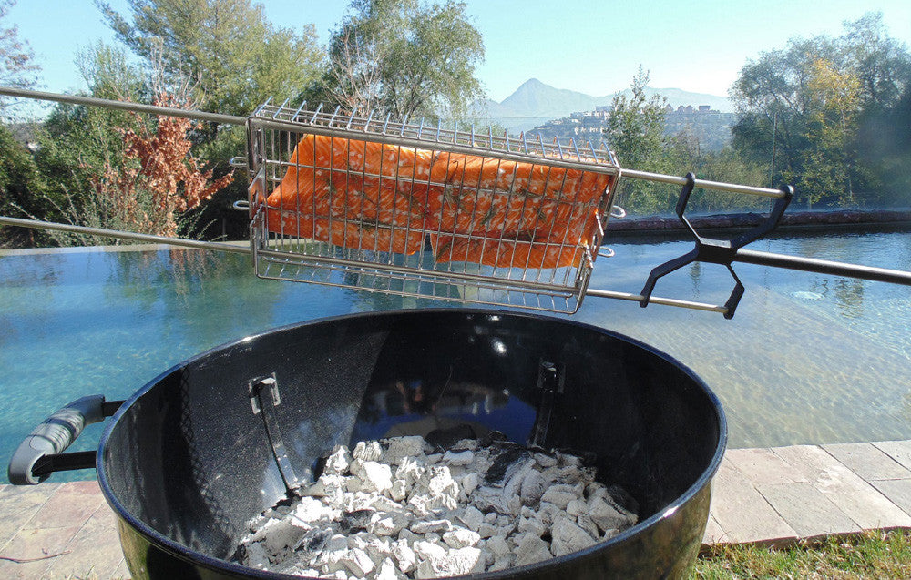 STAINLESS STEEL GRILL BASKET