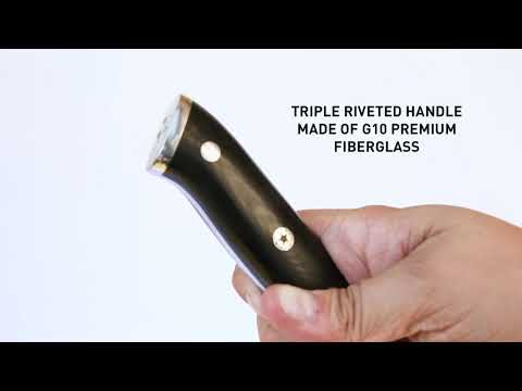 7'' GERMAN STEEL BUTCHER KNIFE