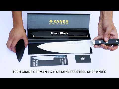 8'' GERMAN STAINLESS STEEL CHEF KNIFE
