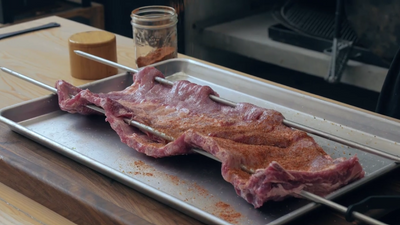 PORK RIBS WITH WHISKEY SAUCE