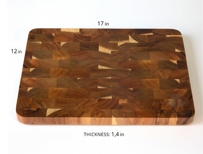 BUTCHER BLOCK "ENDGRAIN"