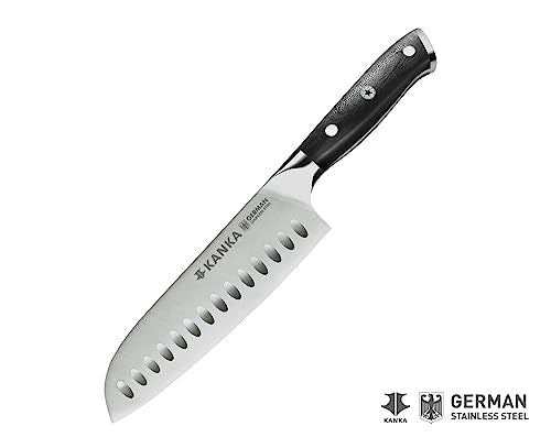 7'' GERMAN STEEL SANTOKU KNIFE