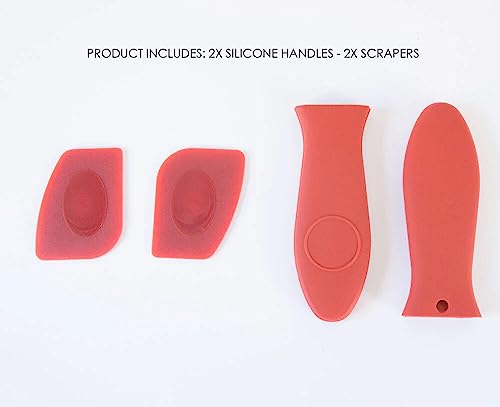 CAST IRON 2 PIECE SKILLET SET