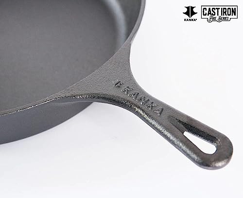 CAST IRON 2 PIECE SKILLET SET