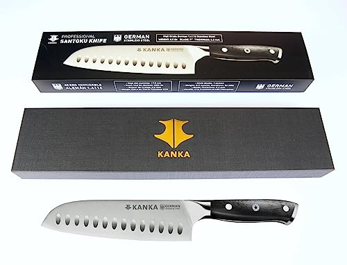 7'' GERMAN STEEL SANTOKU KNIFE – KANKA Grill