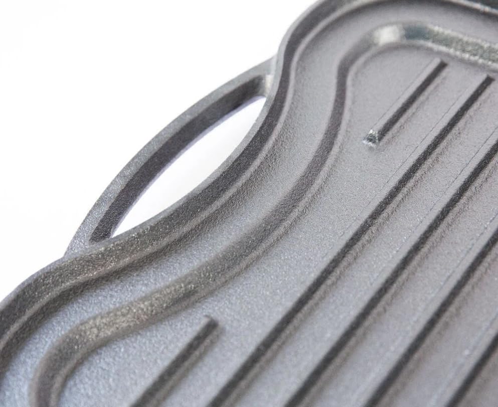 CAST IRON REVERSIBLE GRIDDLE