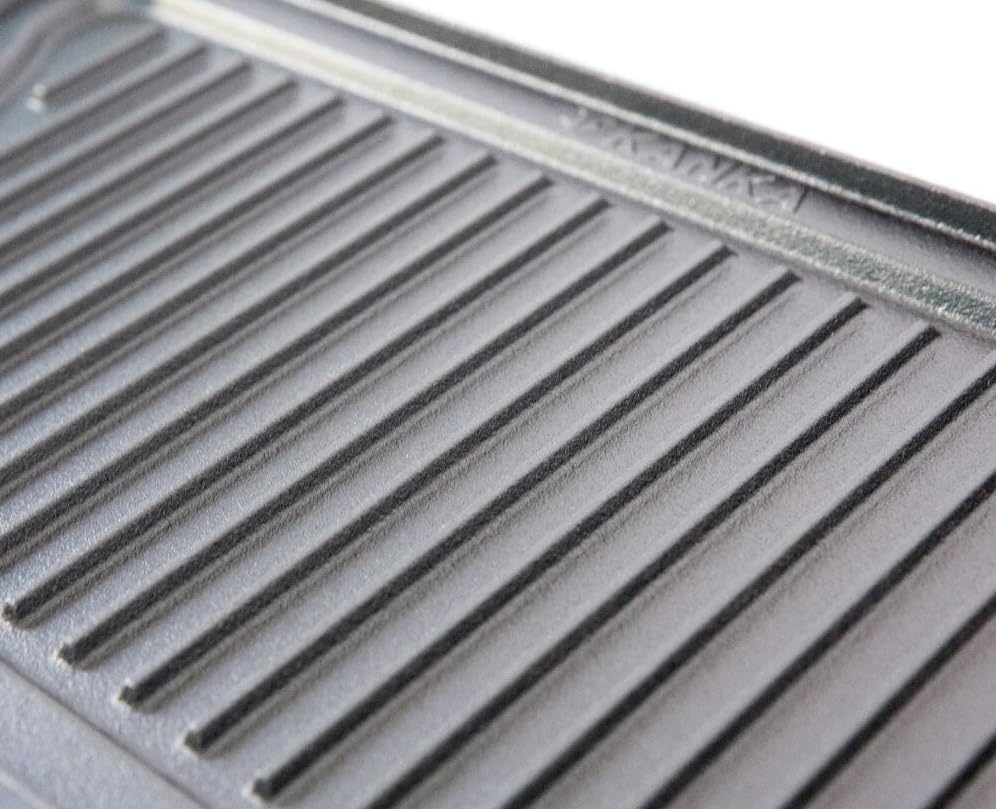 CAST IRON REVERSIBLE GRIDDLE – KANKA Grill