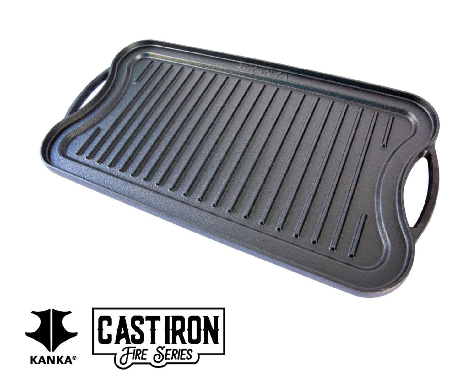 CAST IRON REVERSIBLE GRIDDLE