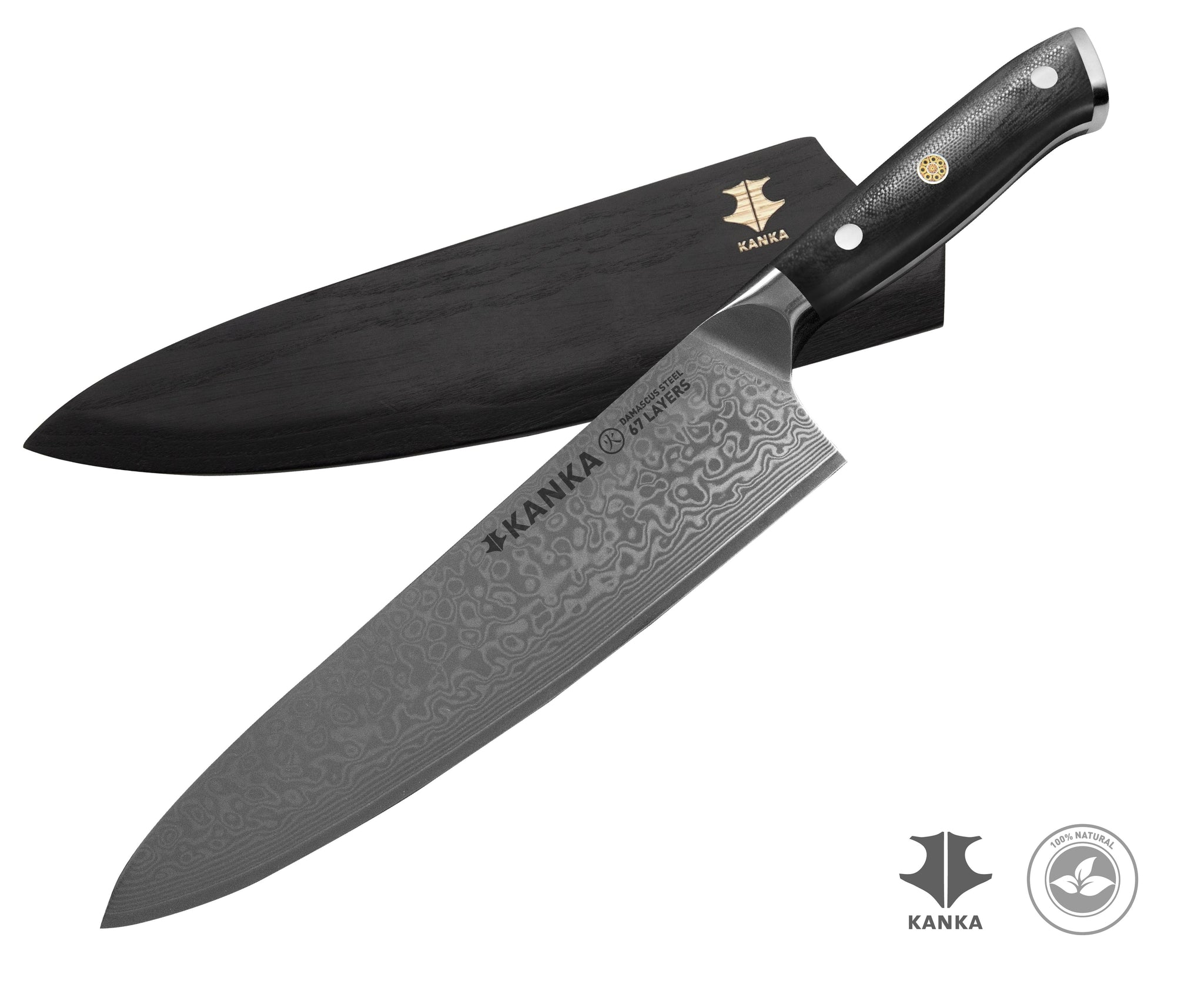 10'' DAMASCUS CHEF KNIFE (XL)