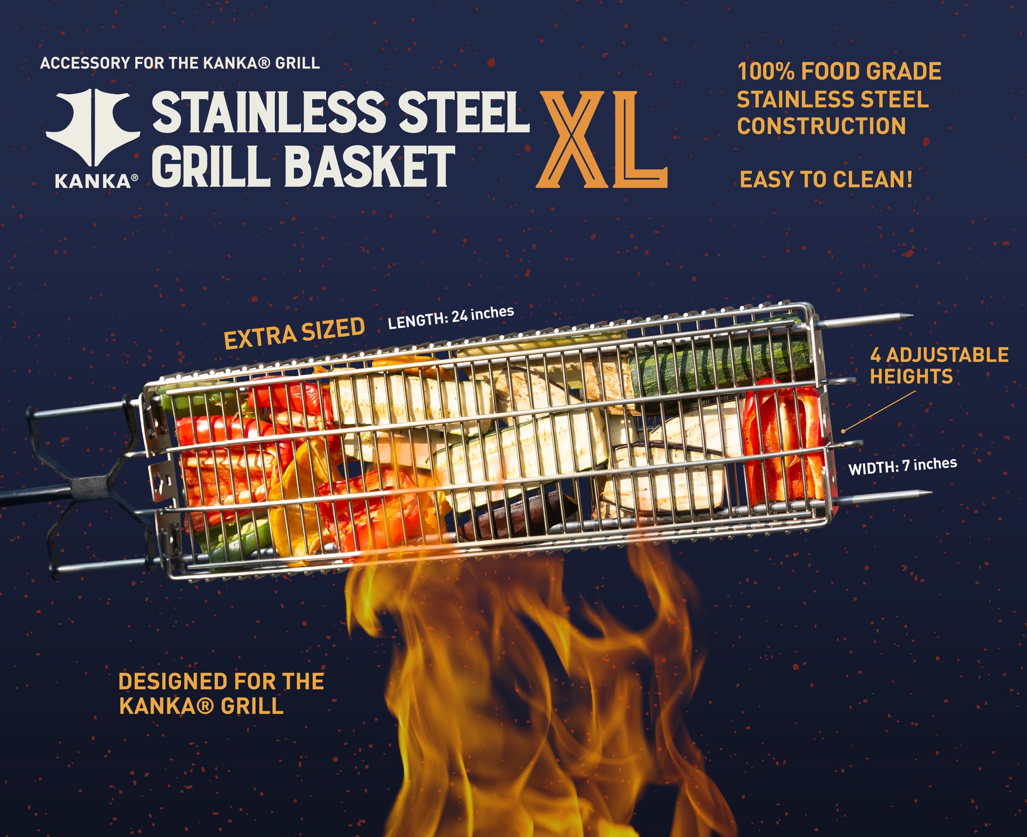 GRILL BASKET XL