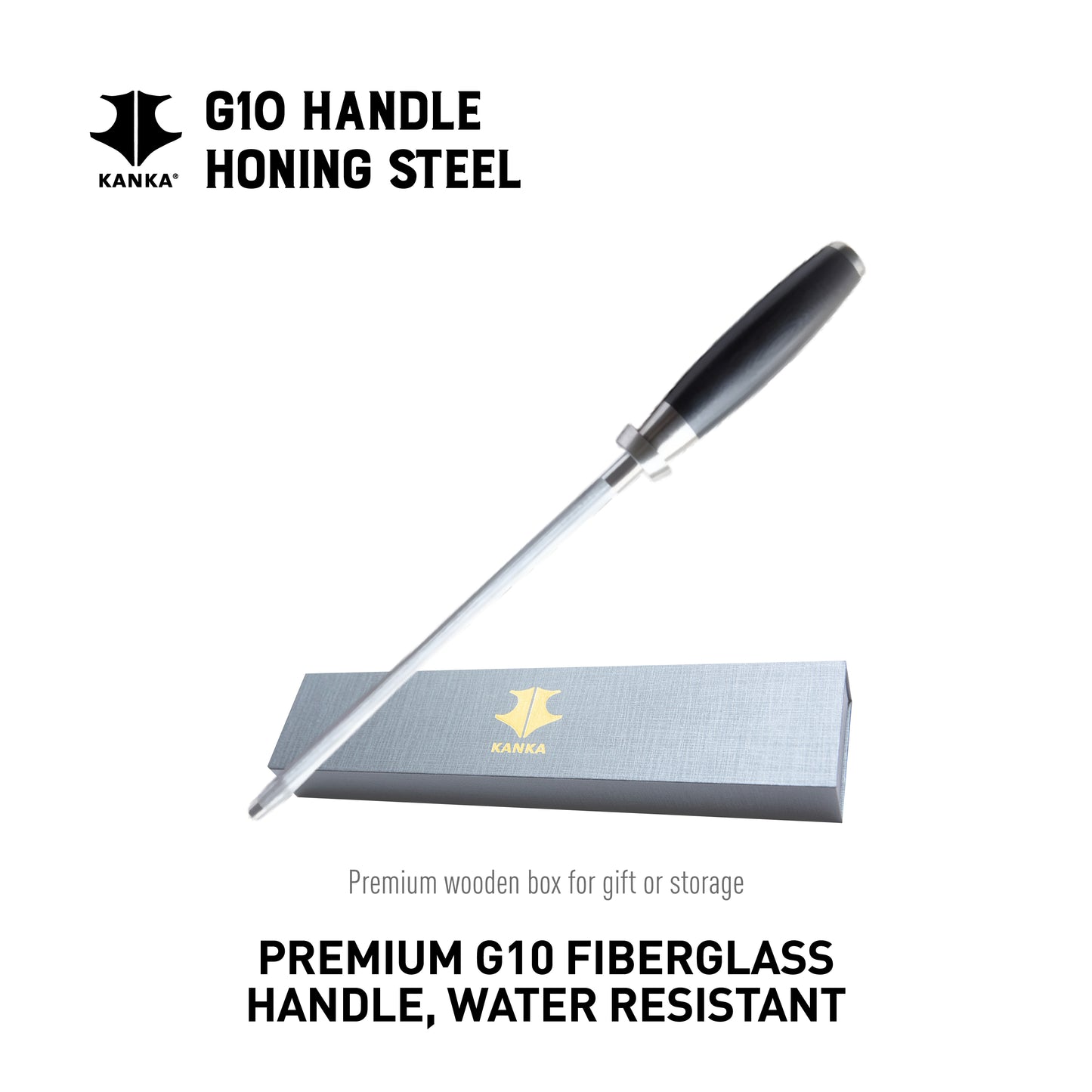 SHARPENING ROD - G10 HANDLE