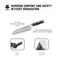 7'' GERMAN STEEL SANTOKU KNIFE