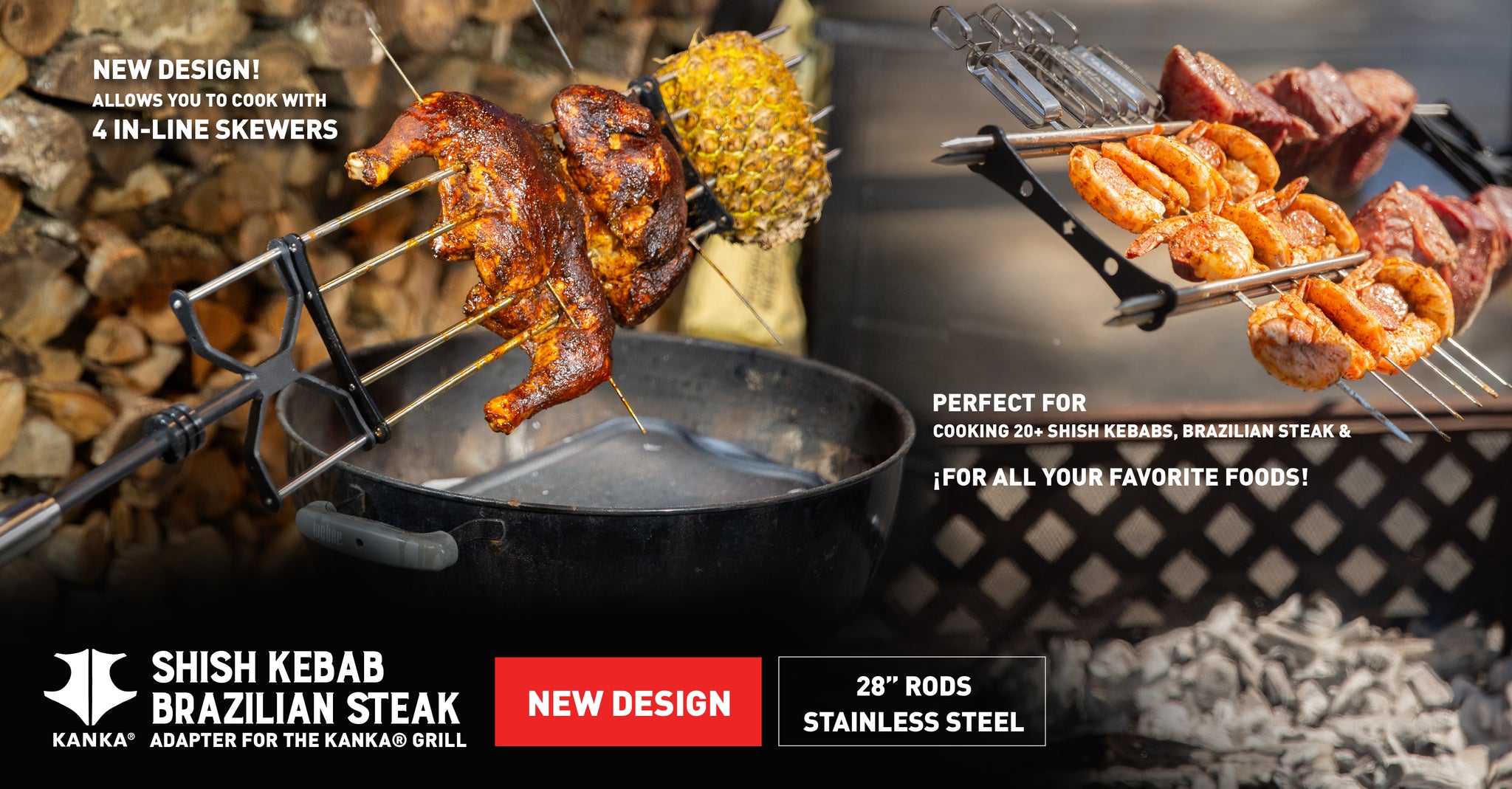 SHISH KEBAB + BRAZILIAN STEAK