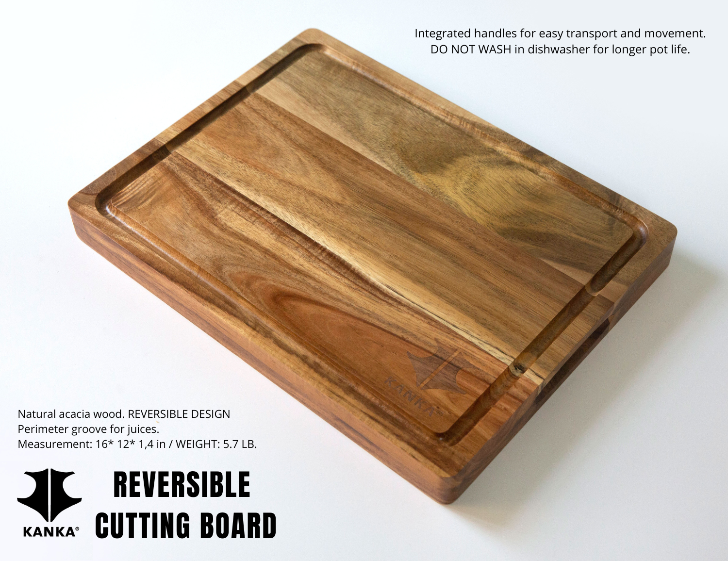 REVERSIBLE CUTTING BOARD