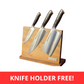GERMAN STEEL KNIFE SET + FREE KNIFE HOLDER