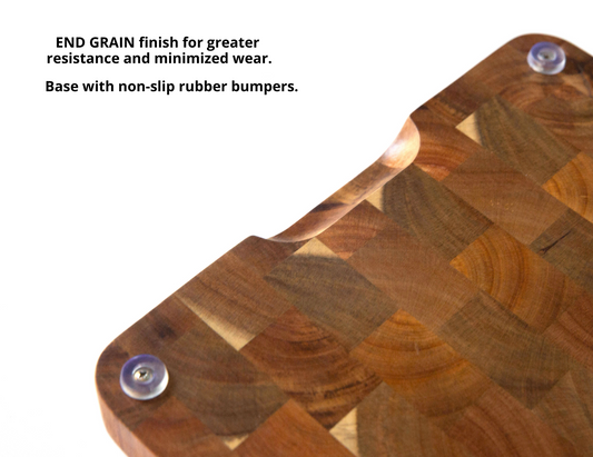 BUTCHER BLOCK "ENDGRAIN"