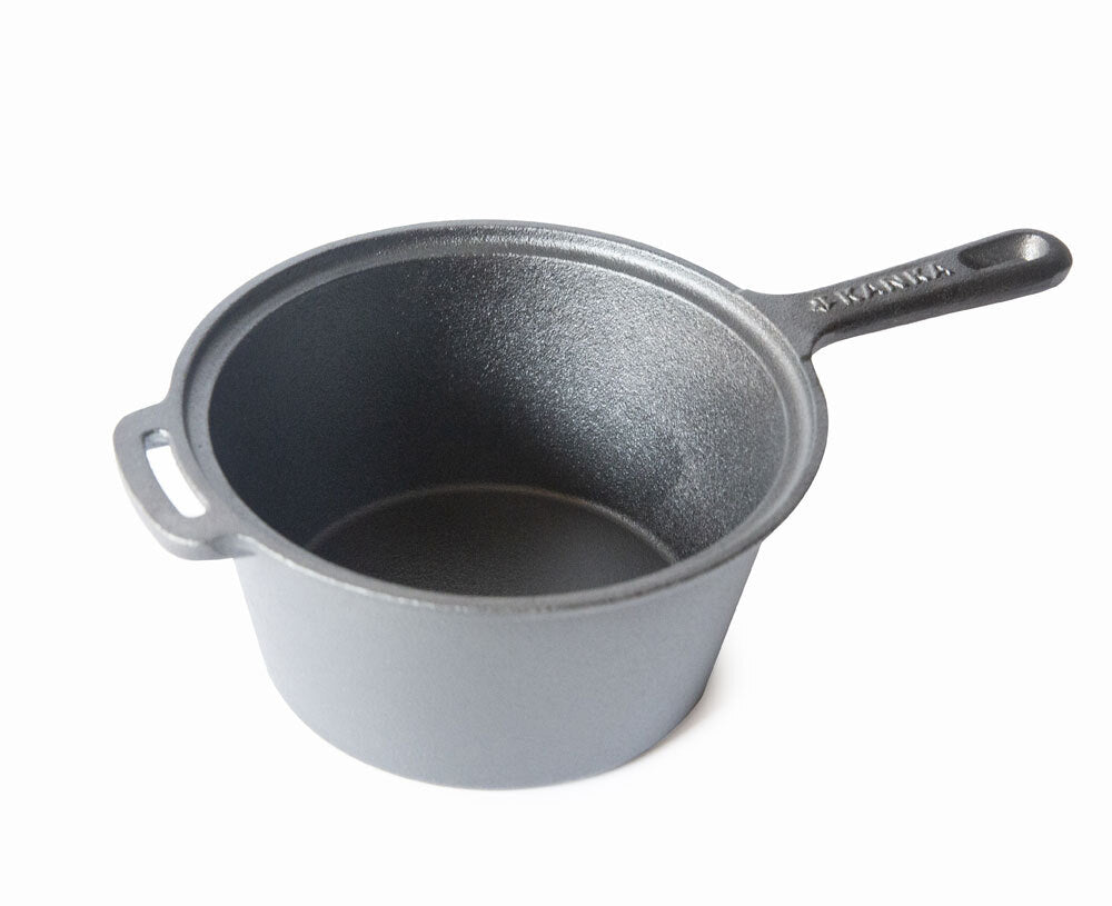 14" CAST IRON SAUCE PAN