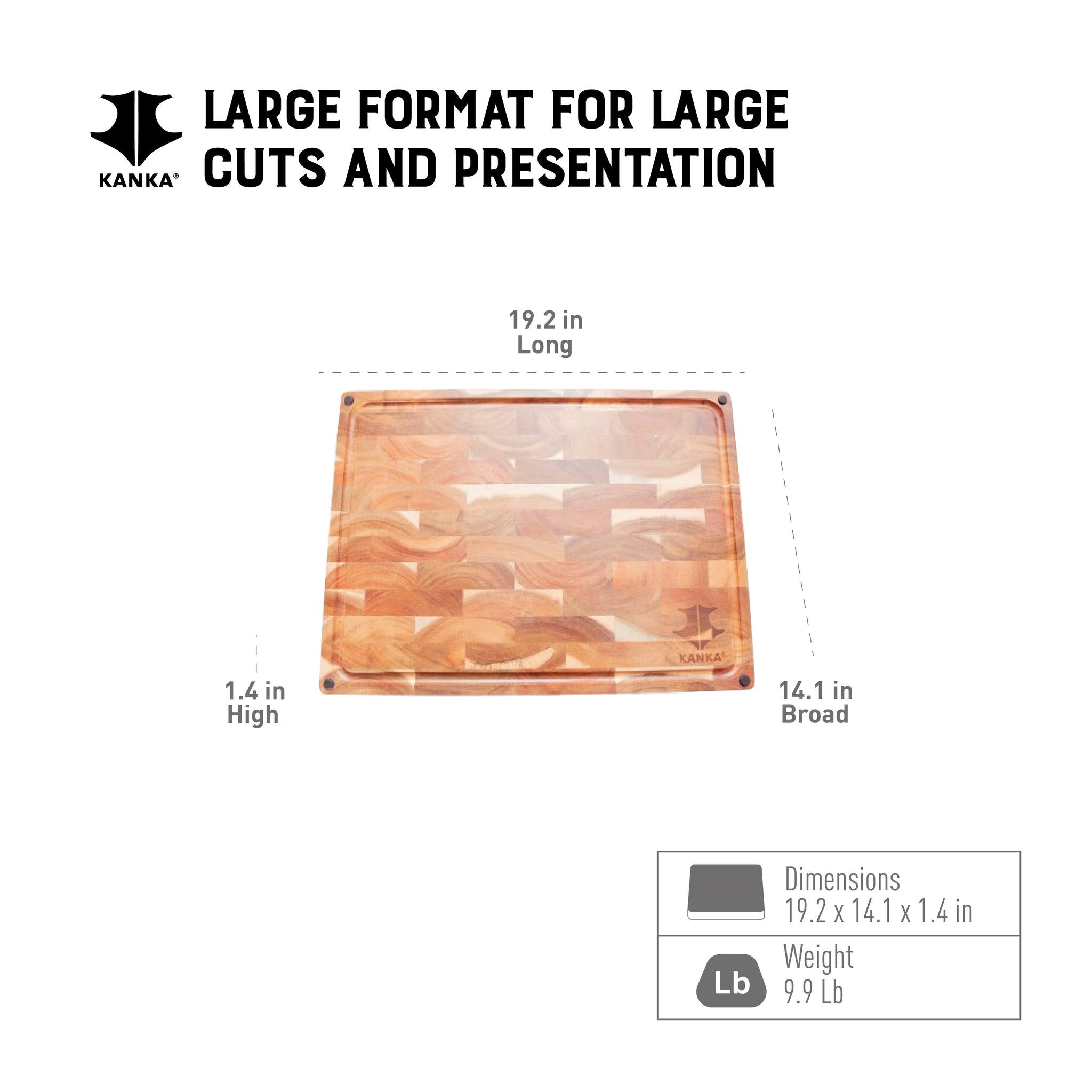 REVERSIBLE CUTTING BOARD (EXTRA LARGE)