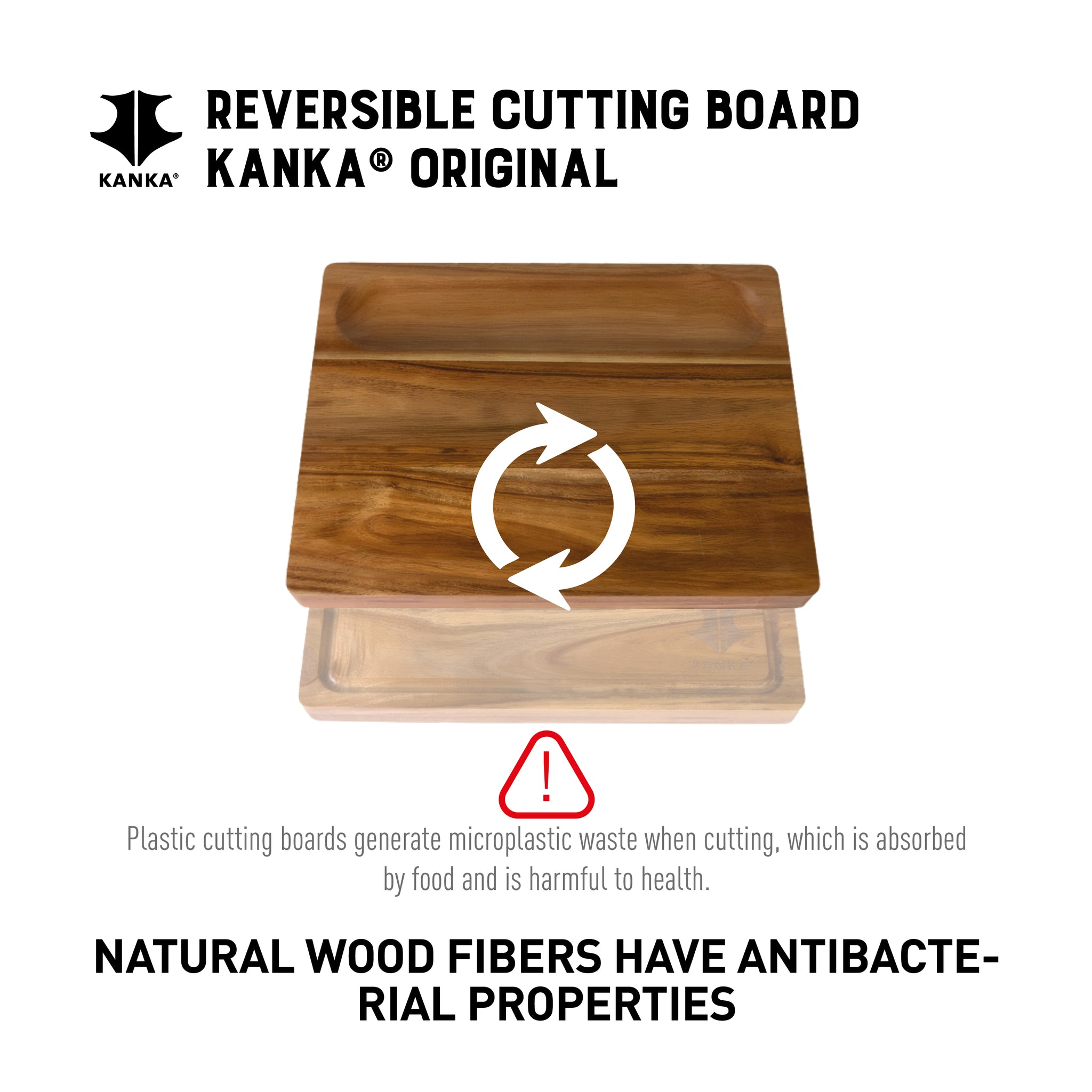 REVERSIBLE CUTTING BOARD