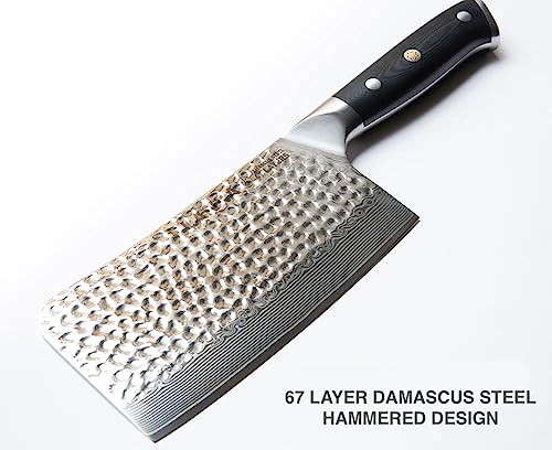 6.5 DAMASCUS MEAT CLEAVER – KANKA Grill