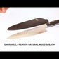 8" DAMASCUS PROFESSIONAL CHEF KNIFE (HAMMERED FINISH)