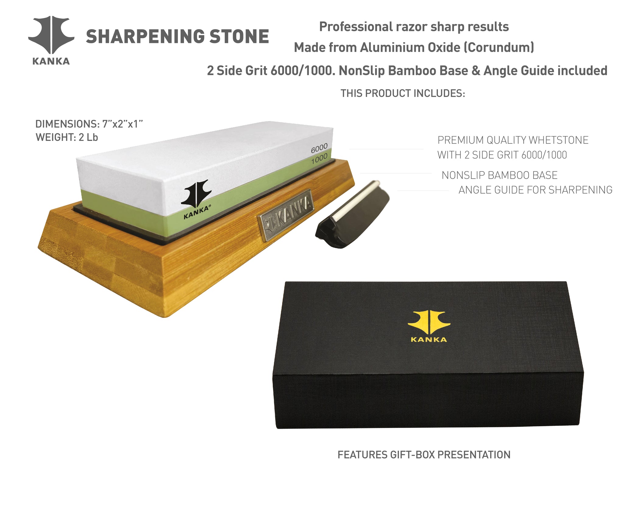 PROFESSIONAL WHETSTONE (1000/6000)