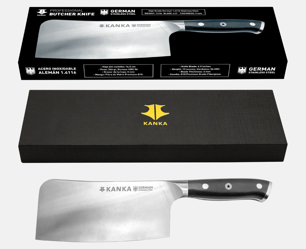 7'' GERMAN STEEL BUTCHER KNIFE