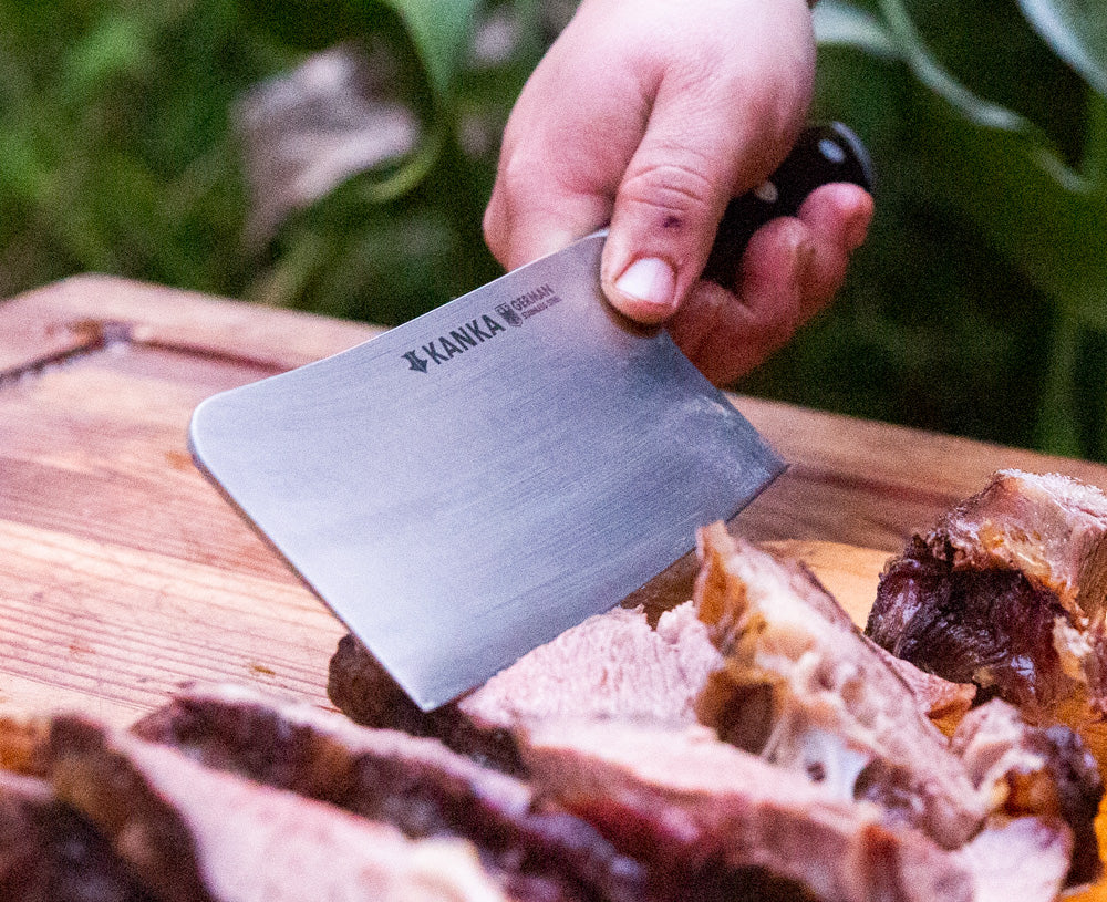 7'' GERMAN STEEL BUTCHER KNIFE