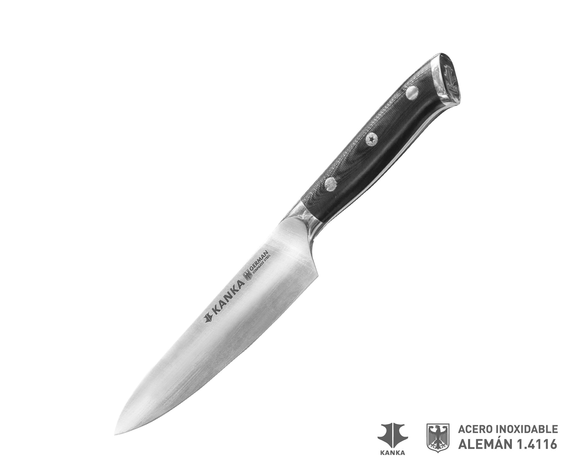 TURWHO 5 Inch Kitchen Utility Knives German 1.4116 Stainless Steel